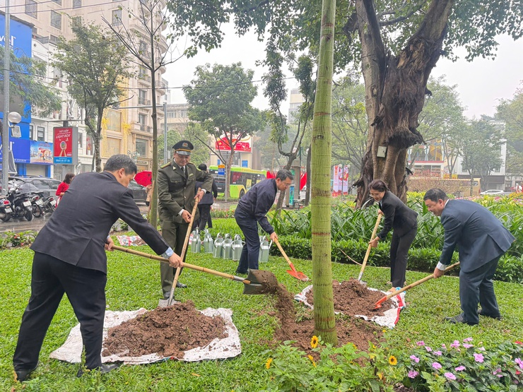 Phường Cửa Nam "phát động Tết trồng cây đời đời nhớ ơn Bác Hồ"- Ảnh 10.