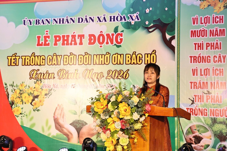 Hòa Xá phát động “Tết trồng cây đời đời nhớ ơn Bác Hồ” Xuân Bính Ngọ 2026- Ảnh 7.