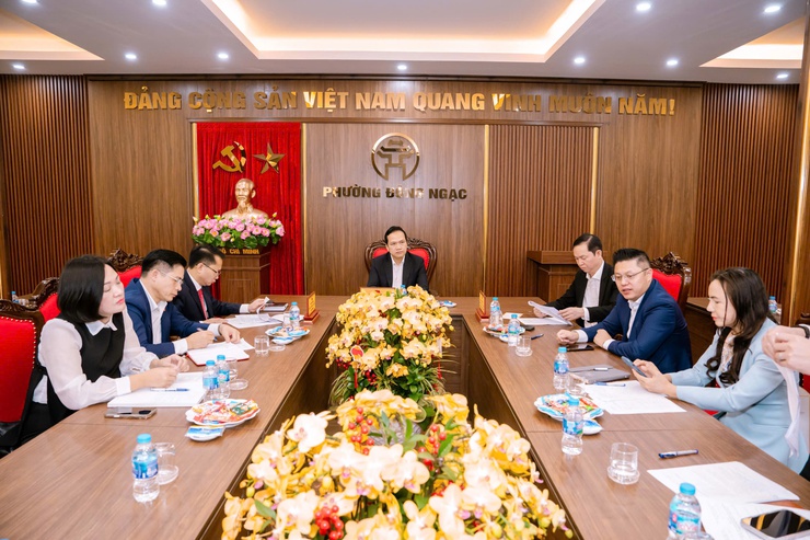 ĐẢNG ỦY PHƯỜNG ĐÔNG NGẠC QUÁN TRIỆT NHIỆM VỤ CÔNG TÁC GIẢI PHÓNG MẶT BẰNG (GPMB) DỰ ÁN ĐƯỜNG TÂY THĂNG LONG NGAY SAU TẾT NGUYÊN ĐÁN BÍNH NGỌ NĂM 2026- Ảnh 1.