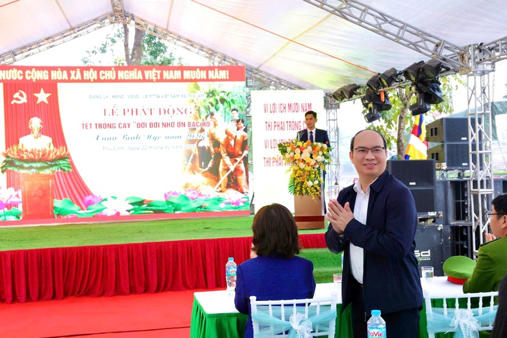 XÃ THƯ LÂM LONG TRỌNG TỔ CHỨC LỄ PHÁT ĐỘNG “TẾT TRỒNG CÂY ĐỜI ĐỜI NHỚ ƠN BÁC HỒ” XUÂN BÍNH NGỌ 2026- Ảnh 7.