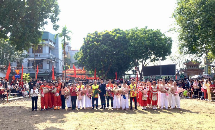 RỘN RÀNG LỄ HỘI VẬT CẦU TRUYỀN THỐNG ĐÌNH THUÝ LĨNH – XUÂN BÍNH NGỌ 2026- Ảnh 2.