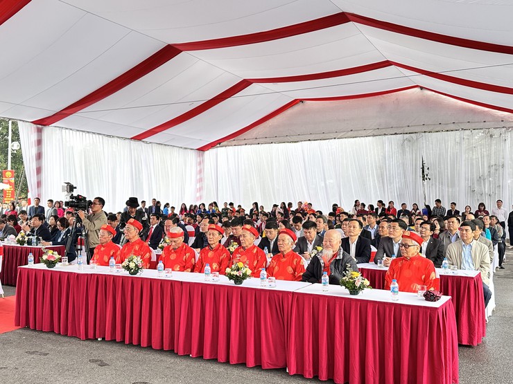 XÃ ĐẠI THANH: LỄ PHÁT ĐỘNG TẾT TRỒNG CÂY XUÂN BÍNH NGỌ 2026 - KHỞI CÔNG TUYẾN ĐƯỜNG LIÊN XÃ THANH LIỆT - TAM HIỆP - TT VĂN ĐIỂN- Ảnh 8.