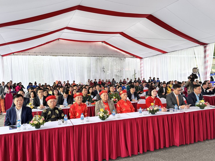 XÃ ĐẠI THANH: LỄ PHÁT ĐỘNG TẾT TRỒNG CÂY XUÂN BÍNH NGỌ 2026 - KHỞI CÔNG TUYẾN ĐƯỜNG LIÊN XÃ THANH LIỆT - TAM HIỆP - TT VĂN ĐIỂN- Ảnh 7.