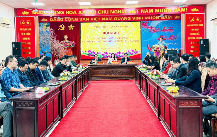 Nam Phù khởi động năm Bính Ngọ 2026 với khí thế mới, quyết tâm phục vụ Nhân dân ngay từ ngày đầu, tháng đầu- Ảnh 6.