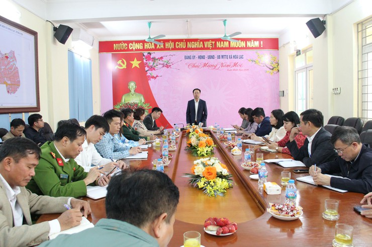 Chủ động – Quyết liệt – Kỷ cương – Hiệu quả: Hòa Lạc tập trung cao độ cho các nhiệm vụ trọng tâm- Ảnh 1.