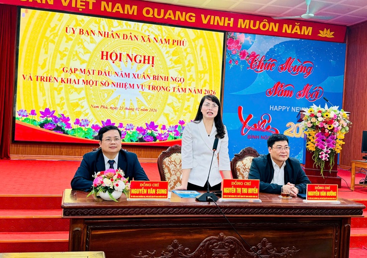 Nam Phù khởi động năm Bính Ngọ 2026 với khí thế mới, quyết tâm phục vụ Nhân dân ngay từ ngày đầu, tháng đầu- Ảnh 4.
