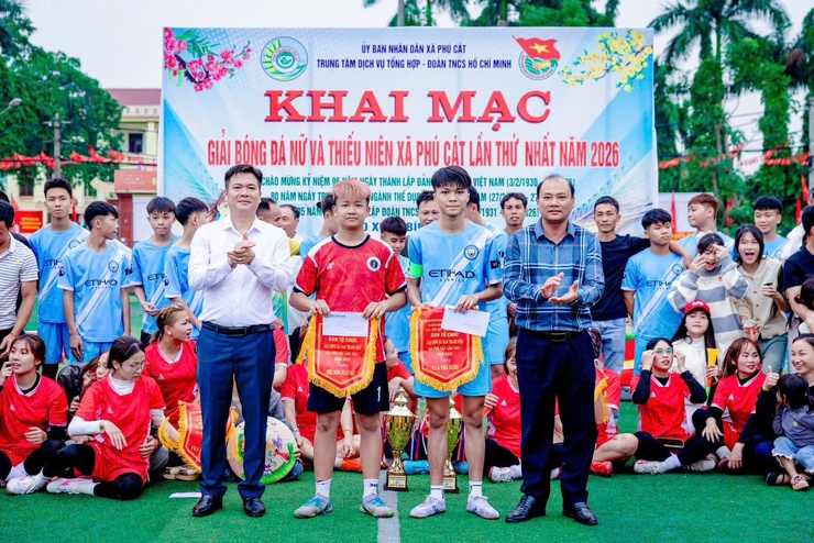 BẾ MẠC và Trao giải GIẢI BÓNG ĐÁ mừng Đảng MỪNG XUÂN – lần thứ nhất năm 2026- Ảnh 6.