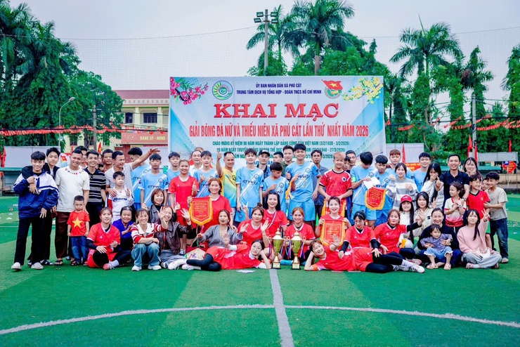 BẾ MẠC và Trao giải GIẢI BÓNG ĐÁ mừng Đảng MỪNG XUÂN – lần thứ nhất năm 2026- Ảnh 8.