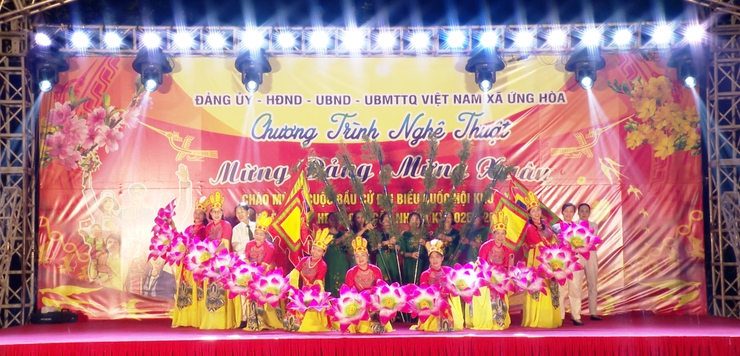 SÔI NỔI CHƯƠNG TRÌNH VĂN NGHỆ “MỪNG ĐẢNG – MỪNG XUÂN” CHÀO MỪNG CUỘC BẦU CỬ ĐẠI BIỂU QUỐC HỘI KHÓA XVI VÀ HĐND CÁC CẤP NHIỆM KỲ 2026–2031.- Ảnh 3.