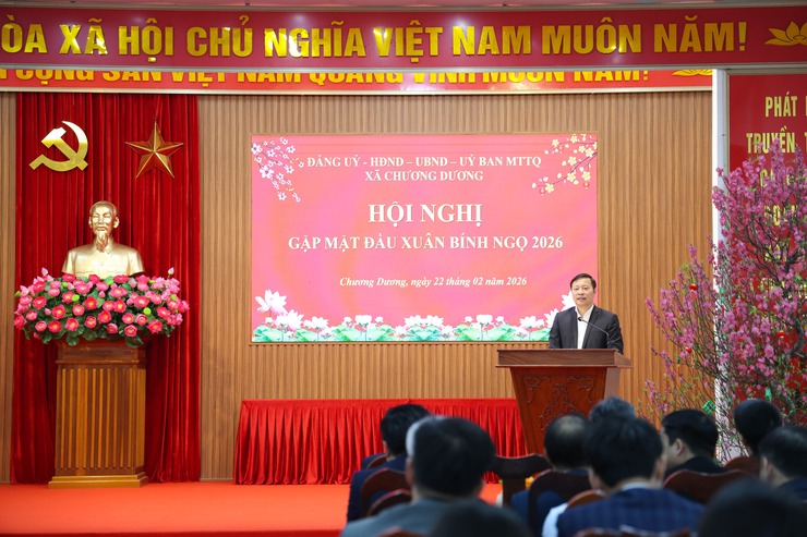 Xã Chương Dương triển khai nhiệm vụ ngay sau Tết Nguyên đán Bính Ngọ 2026- Ảnh 2.