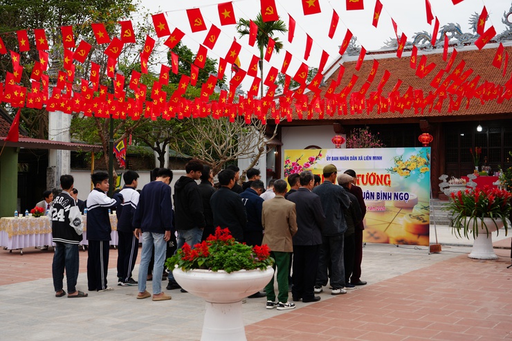 Giải cờ tướng xã Liên Minh mừng Xuân Bính Ngọ 2026- Ảnh 1.