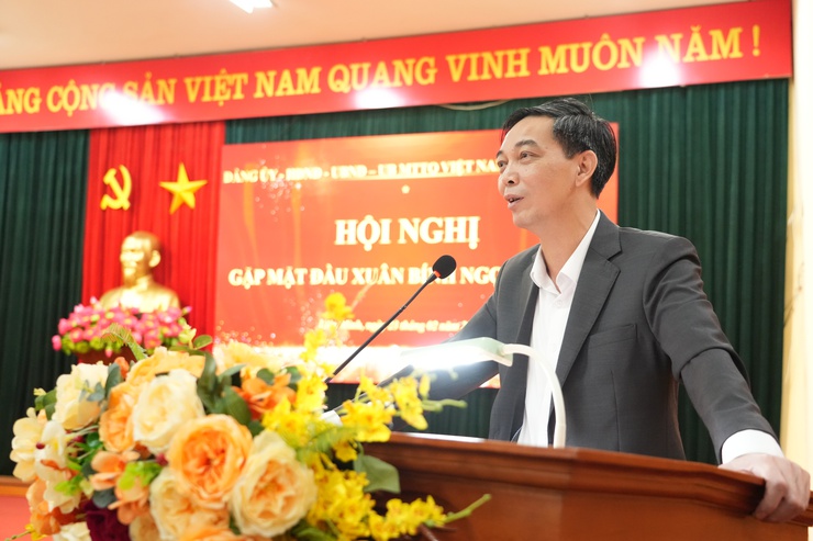 Đảng ủy - HĐND - UBND - UBMTTQ xã gặp mặt cán bộ, công chức, viên chức, người lao động đầu Xuân Bính Ngọ 2026- Ảnh 2.