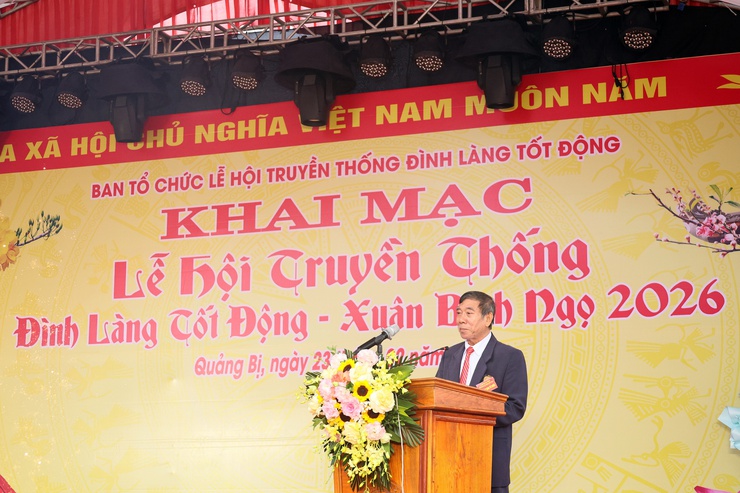 Lễ hội truyền thống Đình làng Tốt Động xuân Bính Ngọ 2026: Lan tỏa giá trị di sản, khẳng định khí thế phát triển- Ảnh 6.