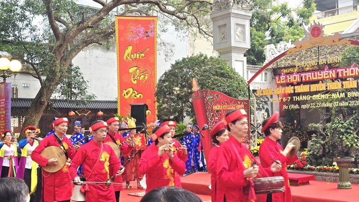 Ba Đình long trọng tổ chức Lễ hội truyền thống kỷ niệm Ngày Đức Thánh Huyền Thiên Trấn Vũ giáng lâm năm 2026- Ảnh 5.