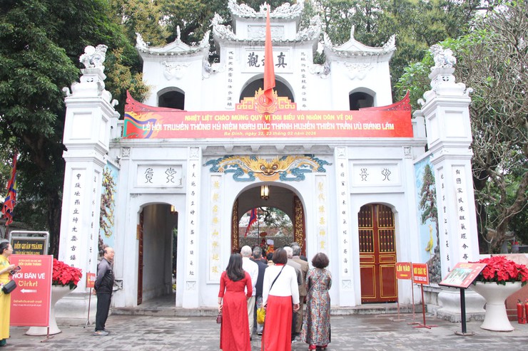 Ba Đình long trọng tổ chức Lễ hội truyền thống kỷ niệm Ngày Đức Thánh Huyền Thiên Trấn Vũ giáng lâm năm 2026- Ảnh 35.