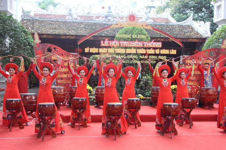Ba Đình long trọng tổ chức Lễ hội truyền thống kỷ niệm Ngày Đức Thánh Huyền Thiên Trấn Vũ giáng lâm năm 2026- Ảnh 1.