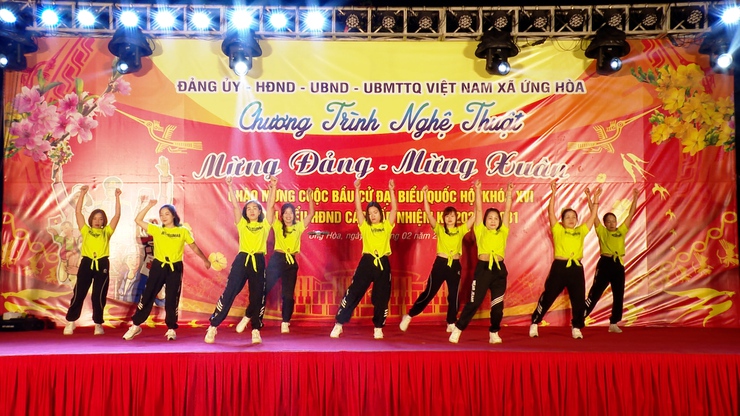 SÔI NỔI CHƯƠNG TRÌNH VĂN NGHỆ “MỪNG ĐẢNG – MỪNG XUÂN” CHÀO MỪNG CUỘC BẦU CỬ ĐẠI BIỂU QUỐC HỘI KHÓA XVI VÀ HĐND CÁC CẤP NHIỆM KỲ 2026–2031.- Ảnh 16.