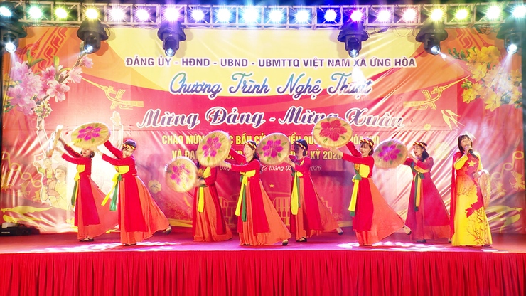 SÔI NỔI CHƯƠNG TRÌNH VĂN NGHỆ “MỪNG ĐẢNG – MỪNG XUÂN” CHÀO MỪNG CUỘC BẦU CỬ ĐẠI BIỂU QUỐC HỘI KHÓA XVI VÀ HĐND CÁC CẤP NHIỆM KỲ 2026–2031.- Ảnh 18.