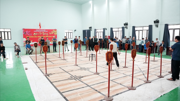 Bế mạc Giải cờ Tướng xã Dương Hoà mừng Xuân Bính Ngọ 2026- Ảnh 1.