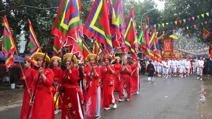 ĐẶC SẮC LỄ HỘI TRUYỀN THỐNG LÀNG PHÙ LƯU TẾ XUÂN BÍNH NGỌ 2026: NƠI GÌN GIỮ HỒN QUÊ VÀ TINH THẦN THƯỢNG VÕ- Ảnh 2.