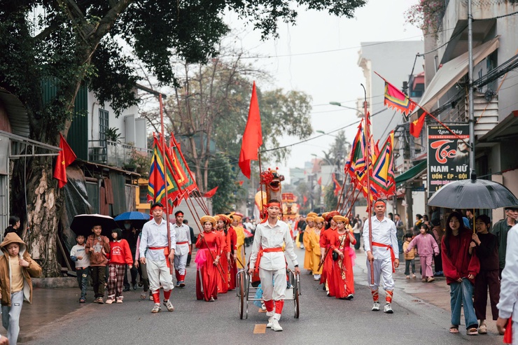 ĐẶC SẮC LỄ HỘI TRUYỀN THỐNG LÀNG PHÙ LƯU TẾ XUÂN BÍNH NGỌ 2026: NƠI GÌN GIỮ HỒN QUÊ VÀ TINH THẦN THƯỢNG VÕ- Ảnh 5.