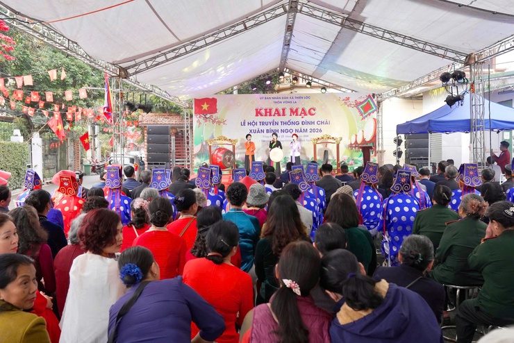 Lễ hội truyền thống Đình làng Chài – Võng La xuân Bính Ngọ 2026: Gìn giữ di sản, bồi đắp đạo lý uống nước nhớ nguồn- Ảnh 1.