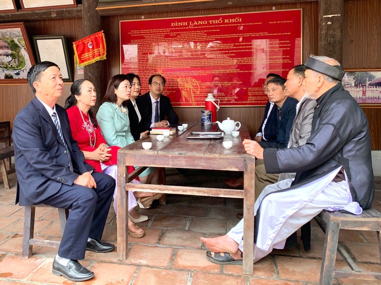 Phường Long Biên tổ chức lễ dâng hương đầu xuân tại các di tích trên địa bàn phường- Ảnh 7.