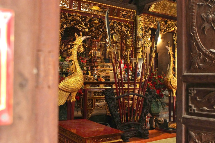 Phường Long Biên tổ chức lễ dâng hương đầu xuân tại các di tích trên địa bàn phường- Ảnh 2.