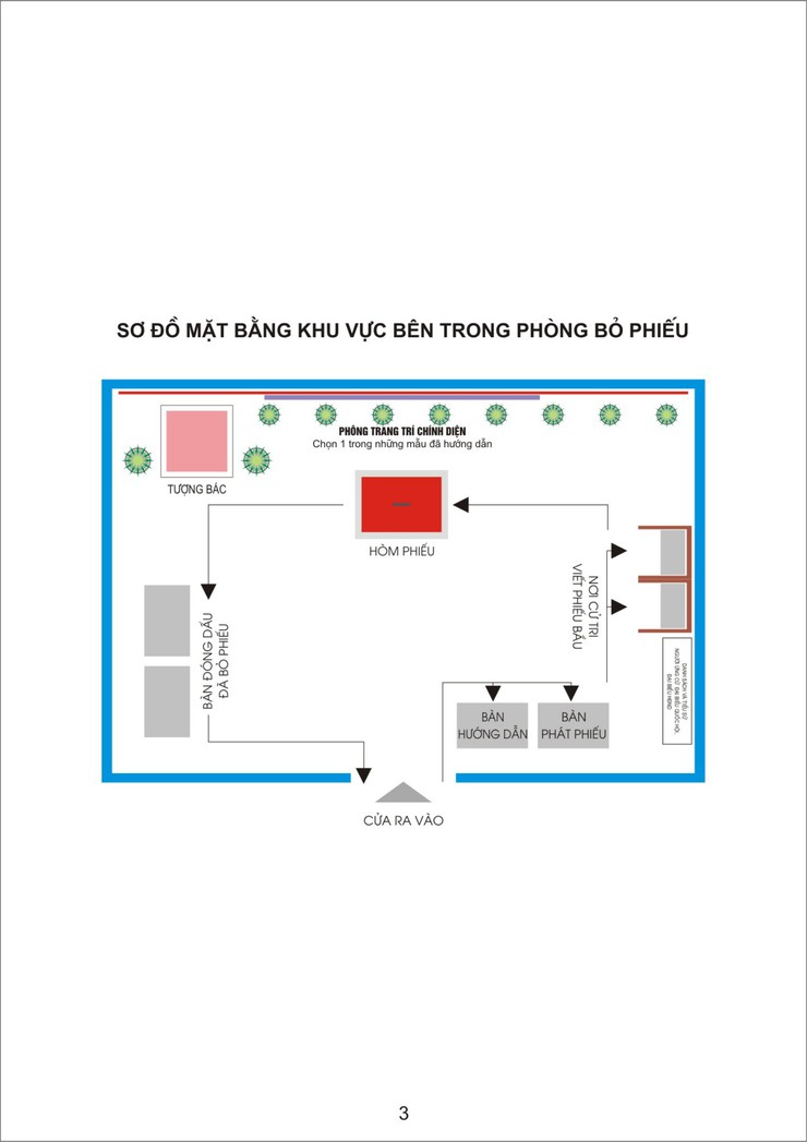 Hướng dẫn thực hiện trang trí điểm bầu cử đại biểu Quốc hội khóa XVI và đại biểu HĐND các cấp nhiệm kỳ 2026–2031- Ảnh 5.