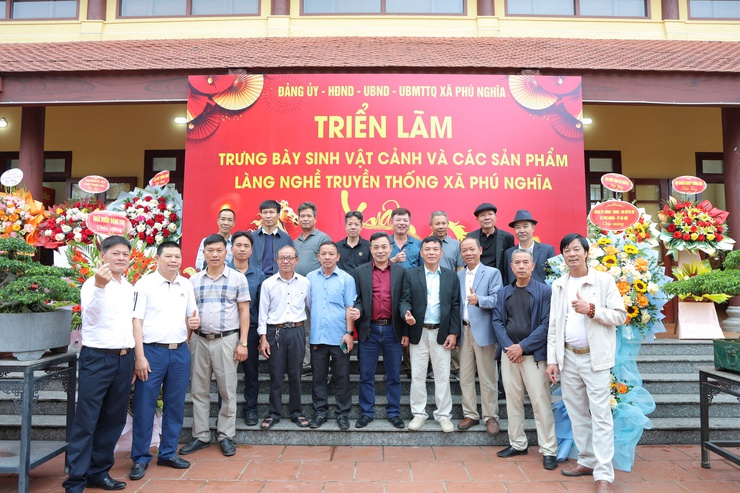 Phú Nghĩa tổ chức Triển lãm trưng bày sinh vật cảnh và sản phẩm làng nghề truyền thống- Ảnh 17.