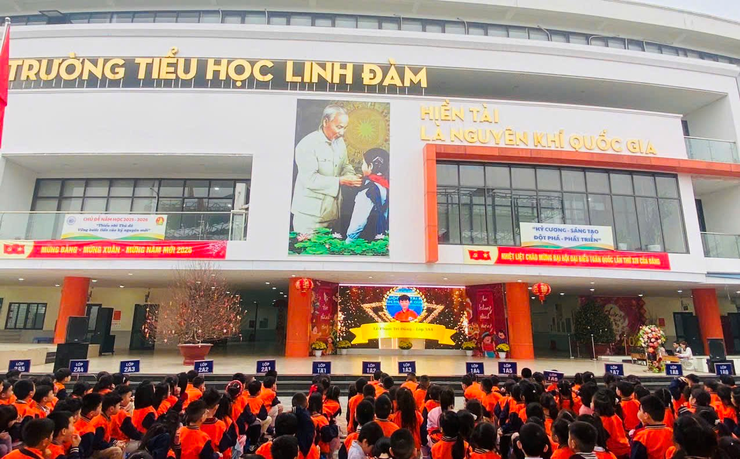 Trường Tiểu học Linh Đàm long trọng tổ chức Lễ Sơ kết Học kì I Năm học 2025 - 2026- Ảnh 1.