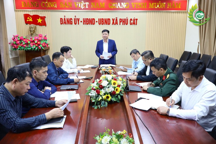 Phú Cát triển khai các nhiệm vụ trọng tâm chuẩn bị bầu cử đại biểu HĐND xã nhiệm kỳ 2026–2031- Ảnh 1.