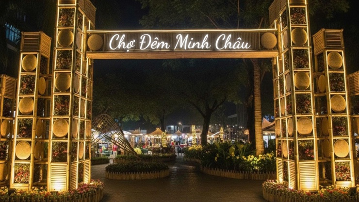 Thư mời đăng ký tham gia kinh doanh tại chợ đêm Minh Châu- Ảnh 1.