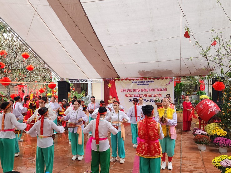 Khai Mạc Lễ Hội Truyền Thống Thôn Thắng Lợi- Ảnh 9.