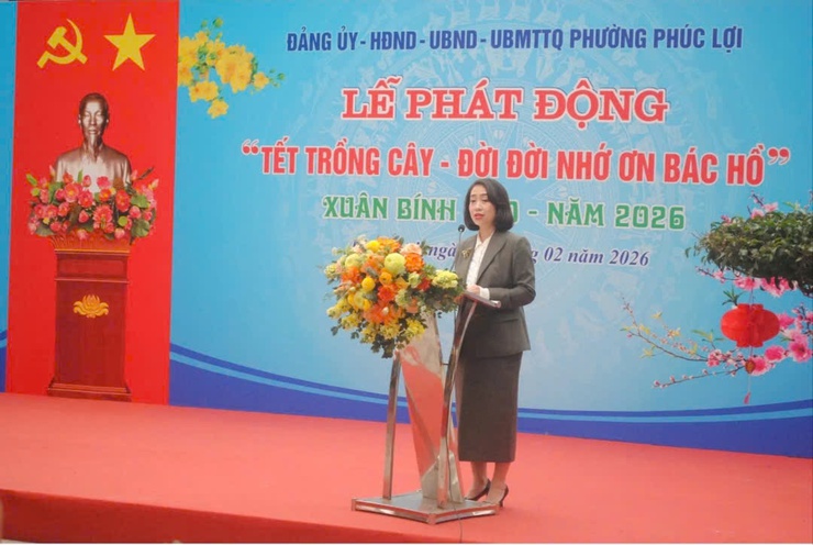 Phường Phúc Lợi cụ thể hóa quyết tâm xây dựng phường xanh, sạch, đáng sống hơn - Ảnh 1.