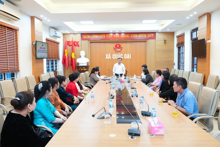 XÃ QUỐC OAI: TĂNG CƯỜNG CHUYÊN NGHIỆP HÓA HOẠT ĐỘNG DU LỊCH TẠI CHÙA THẦY- Ảnh 1.