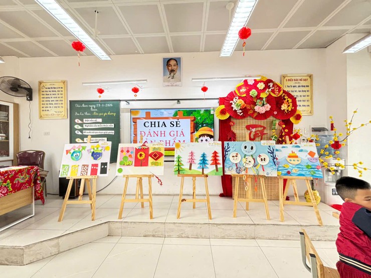 Vui sáng tạo cùng hình phẳng qua tiết học stem - Toán của lớp 2A2- Ảnh 6.