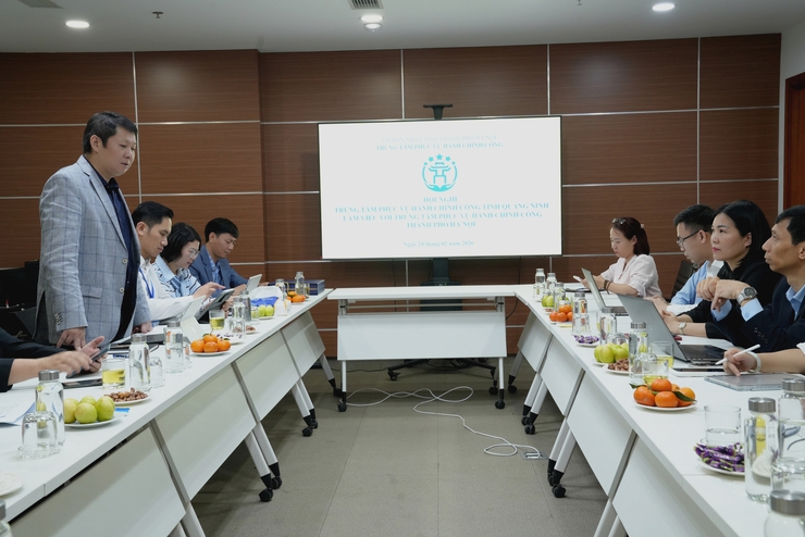 Hướng tới nền hành chính phục vụ: Hà Nội – Quảng Ninh trao đổi giải pháp thực tiễn- Ảnh 1.