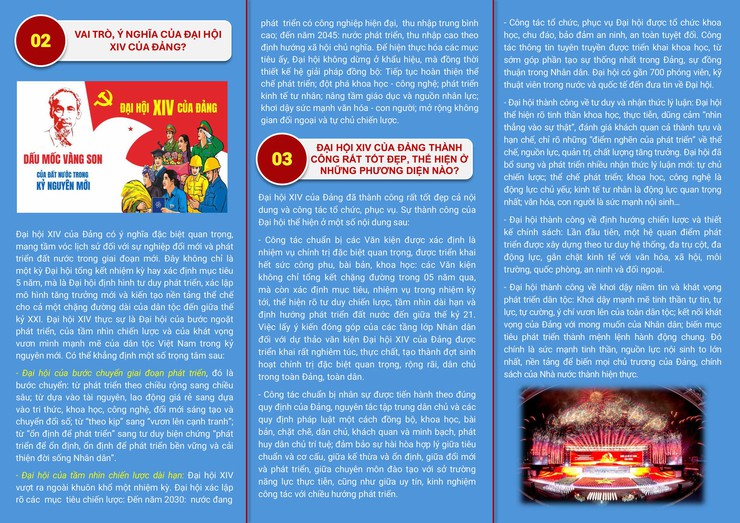 [Infographic] Đề cương tuyên truyền Kết quả Đại hội XIV của Đảng: "ĐOÀN KẾT, DÂN CHỦ, KỶ CƯƠNG, ĐỘT PHÁ, PHÁT TRIỂN"- Ảnh 2.