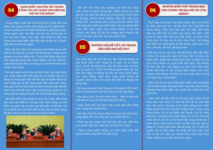 [Infographic] Đề cương tuyên truyền Kết quả Đại hội XIV của Đảng: "ĐOÀN KẾT, DÂN CHỦ, KỶ CƯƠNG, ĐỘT PHÁ, PHÁT TRIỂN"- Ảnh 3.
