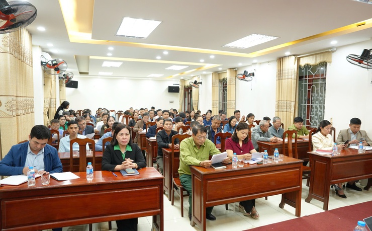 Xã Thanh Oai triển khai Kế hoạch tổ chức Hội nghị tiếp xúc cử tri để người ứng cử vận động bầu cử- Ảnh 1.