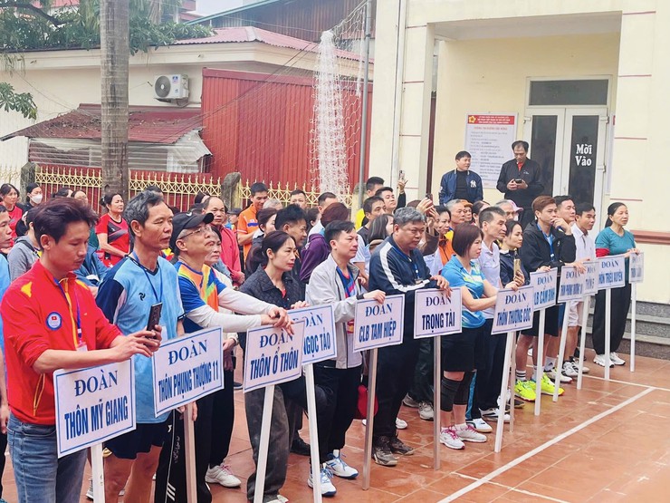 Sôi nổi Giải bóng chuyền hơi mở rộng xã Phúc Thọ mừng Đảng – mừng Xuân năm 2026- Ảnh 3.