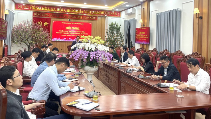 Hội nghị triển khai nhiệm vụ trọng tâm sau Tết Nguyên đán Bính Ngọ năm 2026- Ảnh 8.