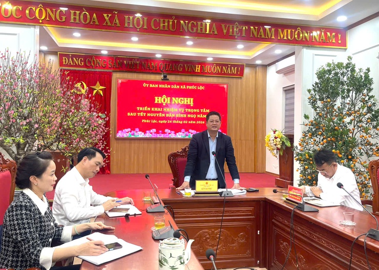 Hội nghị triển khai nhiệm vụ trọng tâm sau Tết Nguyên đán Bính Ngọ năm 2026- Ảnh 1.