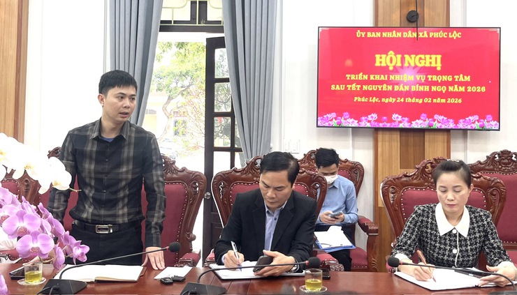 Hội nghị triển khai nhiệm vụ trọng tâm sau Tết Nguyên đán Bính Ngọ năm 2026- Ảnh 5.