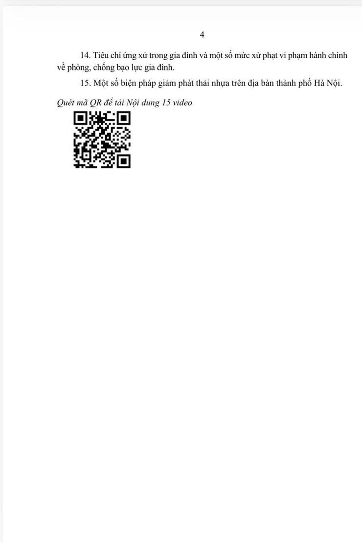 Tuyên truyền, phổ biến 15 video trên thiết bị điện tử theo mô hình “Cầu thang pháp luật” và màn hình Led- Ảnh 4.