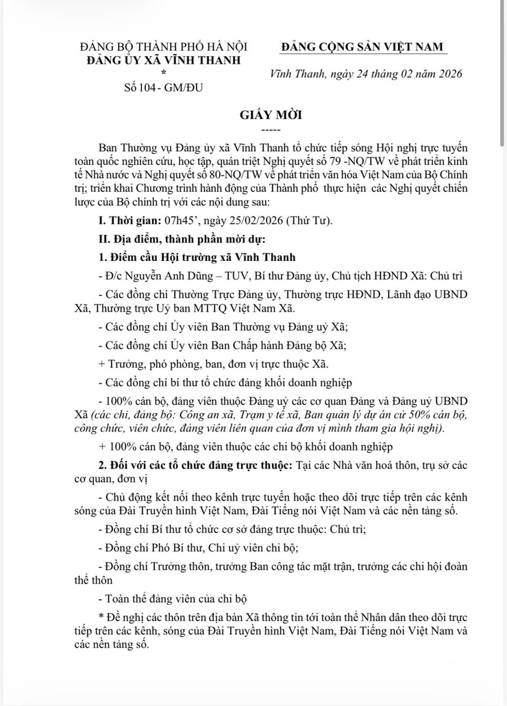 ĐẢNG ỦY XÃ VĨNH THANH- Ảnh 1.