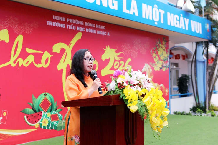 ĐẶC SẮC CHƯƠNG TRÌNH “CHÀO XUÂN BÍNH NGỌ 2026 - GẮN KẾT YÊU THƯƠNG” CỦA TRƯỜNG TIỂU HỌC ĐÔNG NGẠC A.- Ảnh 4.
