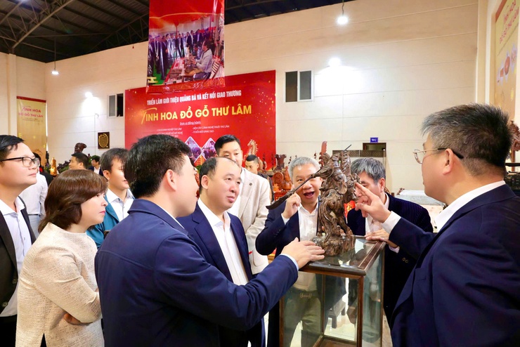 THƯ LÂM KHAI MẠC CHƯƠNG TRÌNH “TINH HOA ĐỒ GỖ THƯ LÂM LẦN THỨ I” NĂM 2026- Ảnh 14.