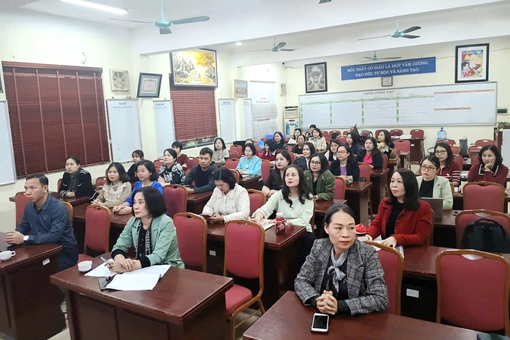 Đảng bộ phường Thanh Xuân nghiêm túc tổ chức Hội nghị trực tuyến học tập, quán triệt các nghị quyết quan trọng của BCH Trung ương- Ảnh 7.